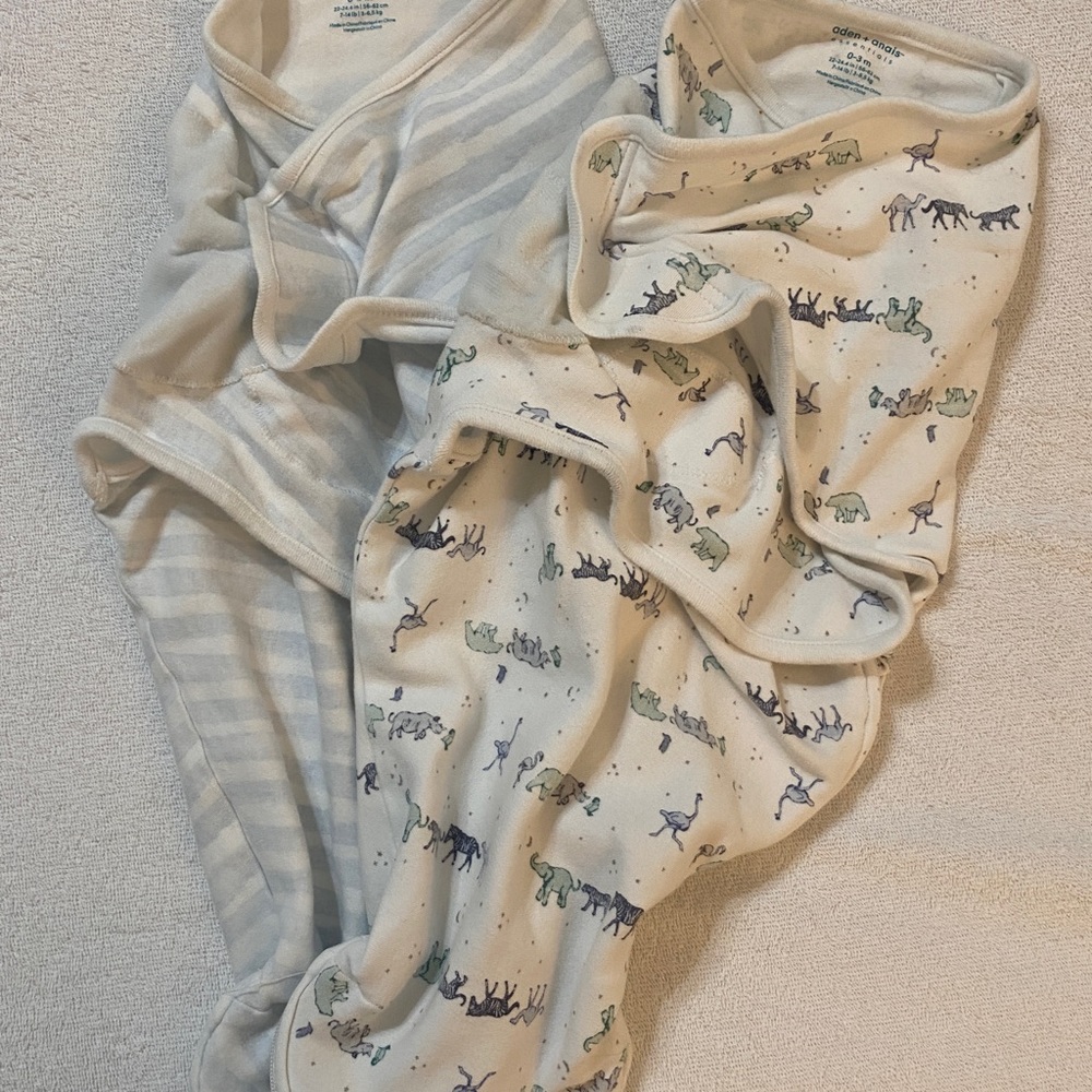 aden + anais Essentials Easy Wrap Swaddle, Rising Star